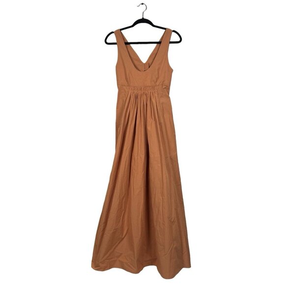 THREE GRACES LONDON Laurette‎ Maxi Orange Dress Women's Sz 4 or 6 - Picture 2 of 15